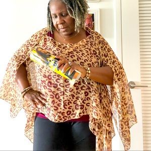 Purr-fect Animal Print Scarf